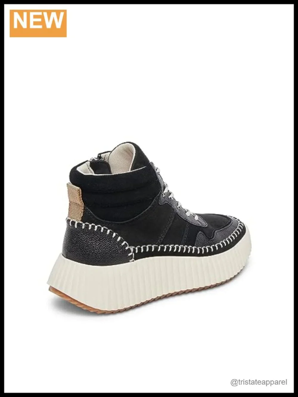 High Top Suede Fashion Sneakers Lace-Up Casual